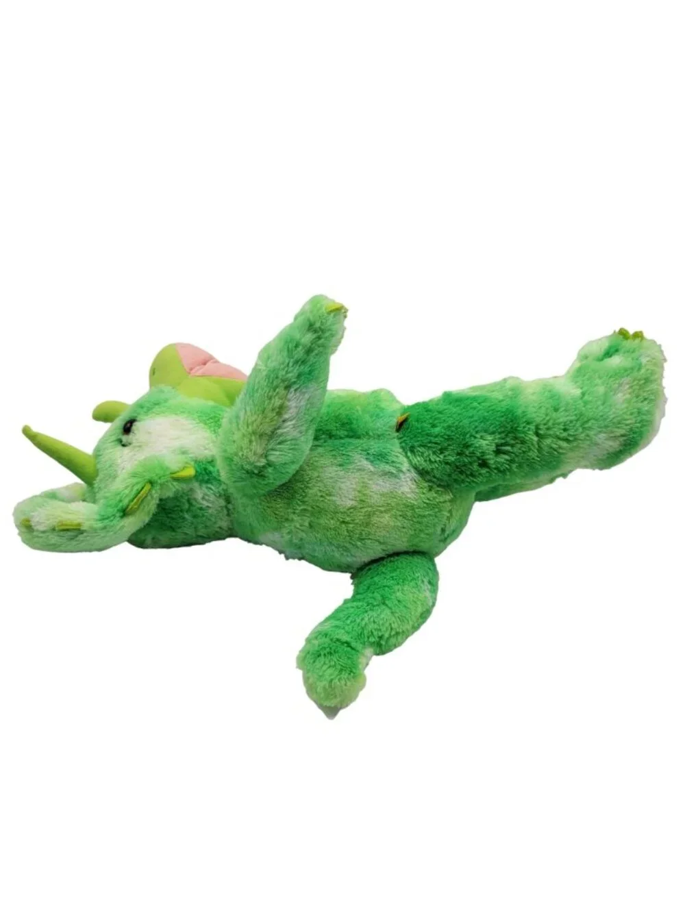 Build a Bear Triceratops Dinosaur Plush Green 19